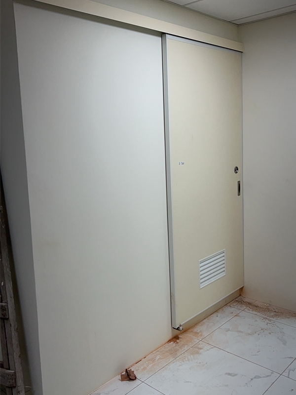 乳白色橫拉門-ABS發泡板